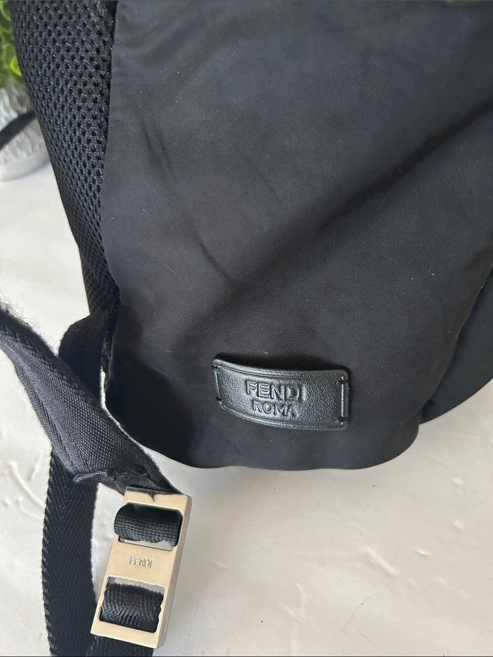 Black Backpack with Yellow Accent Eyes - Men - Picture 9 of 17